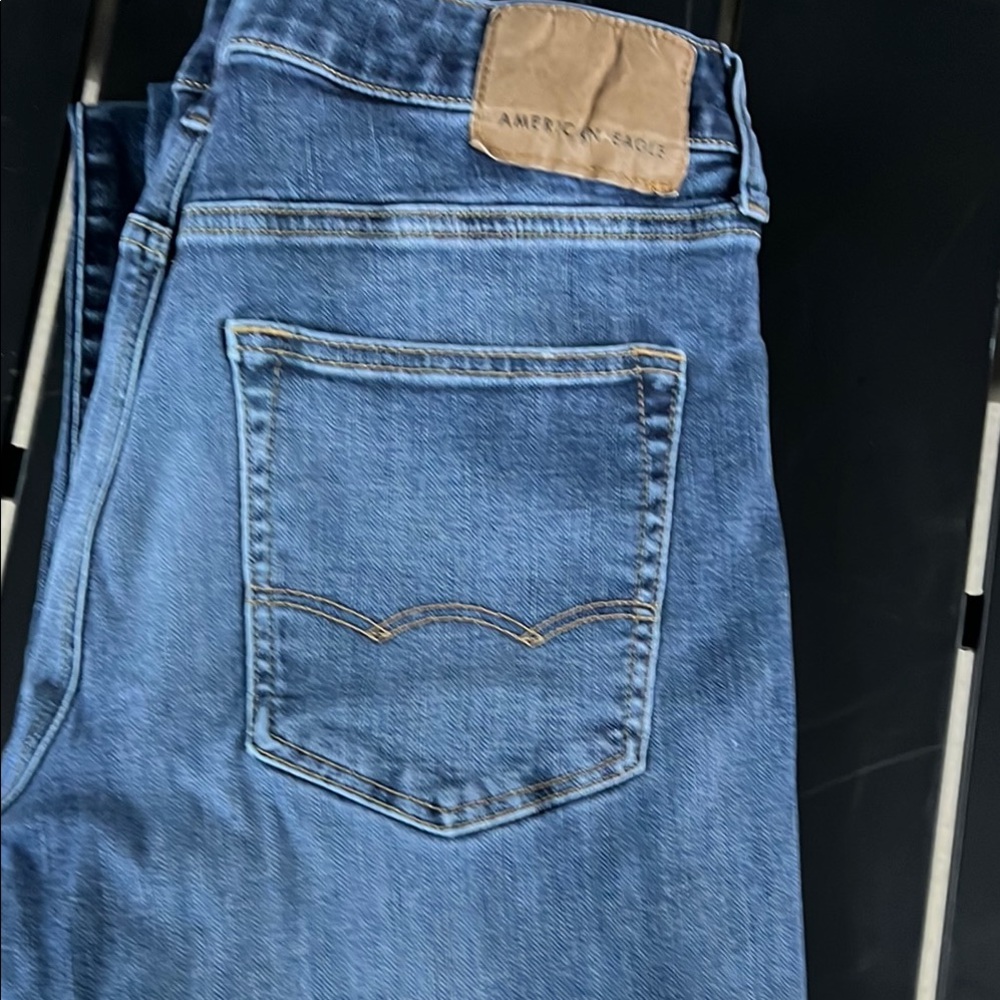 American Eagle Outfitters Blue Classic Denim Jeans